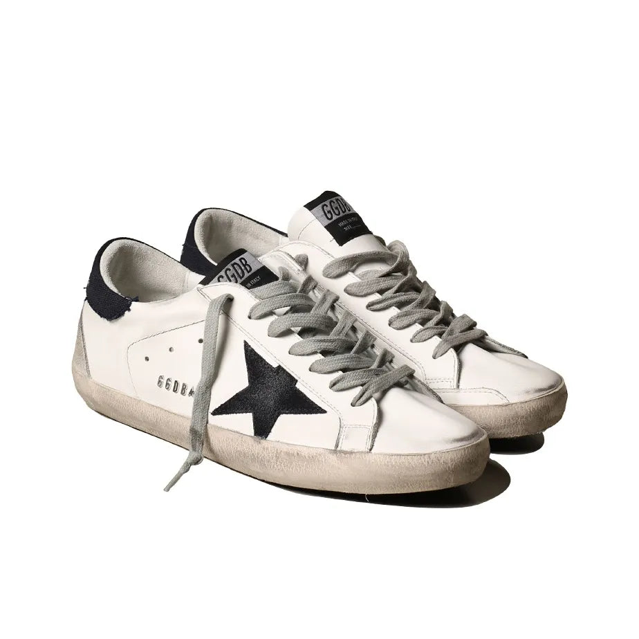 Golden Goose Super Star Nappa Black Star Sneakers