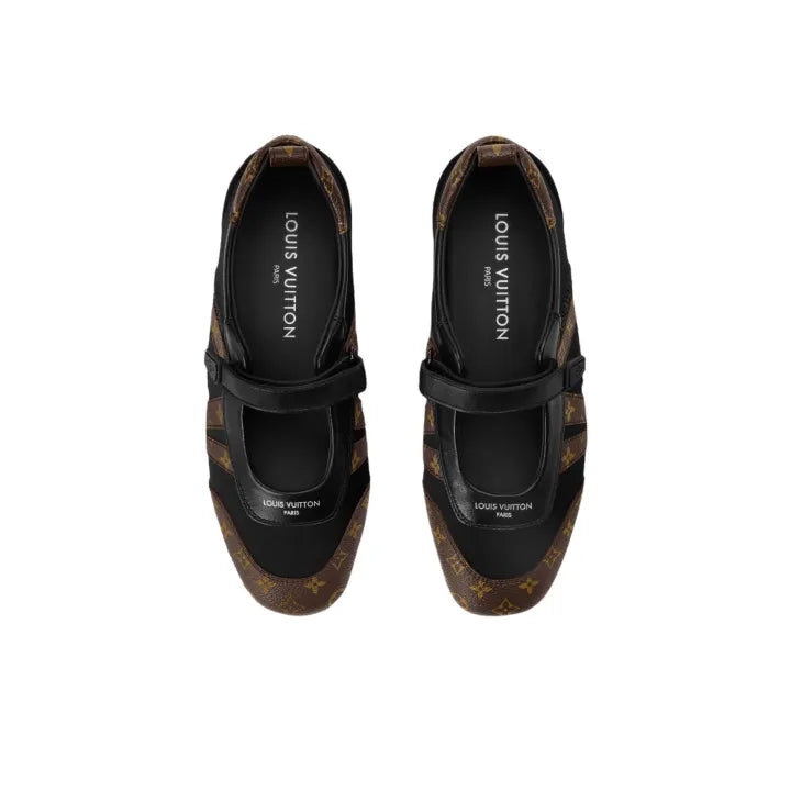 Louis Vuitton LV Sneakerina Mary Jane Black