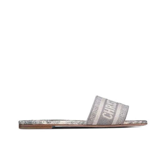 DIOR Dway Gray Slides_Unique Store