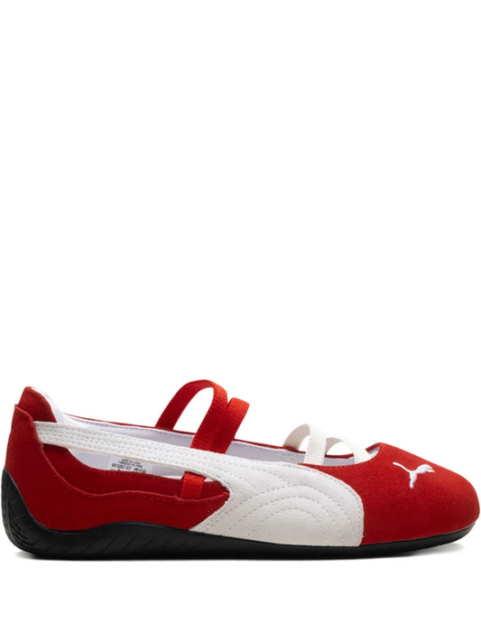 PUMA Speedcat Suede Ballet Flats Red_Unique Store