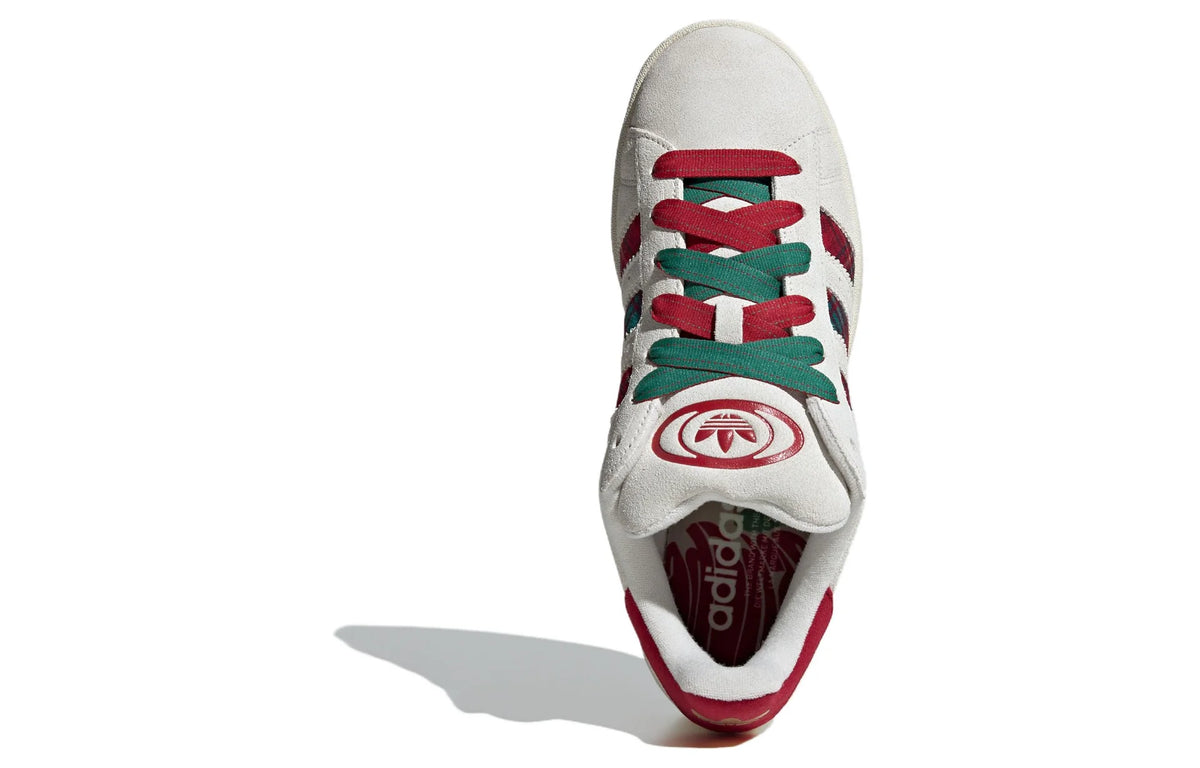 Adidas Campus White Red Green sneakers