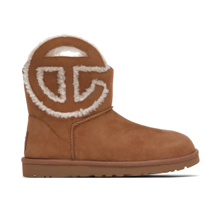 UGG x Telfar Logo Chestnut Mini Boot Kids