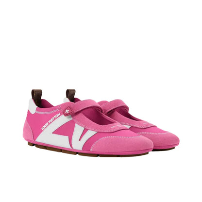 Louis Vuitton LV Sneakerina Mary Jane Pink