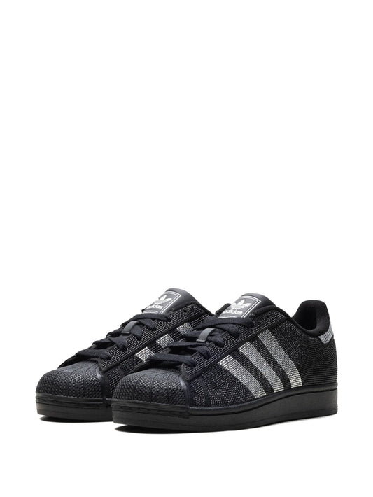 Adidas Superstar OG Crystal Rhinestone Pack Black Sneakers