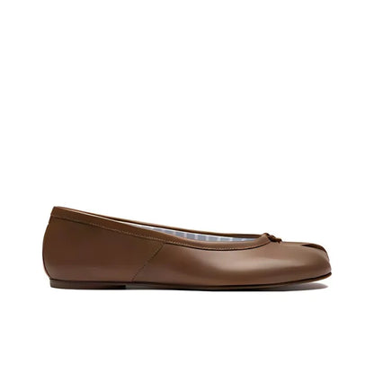 Maison Margiela Tabi Brwon Ballerina Flats