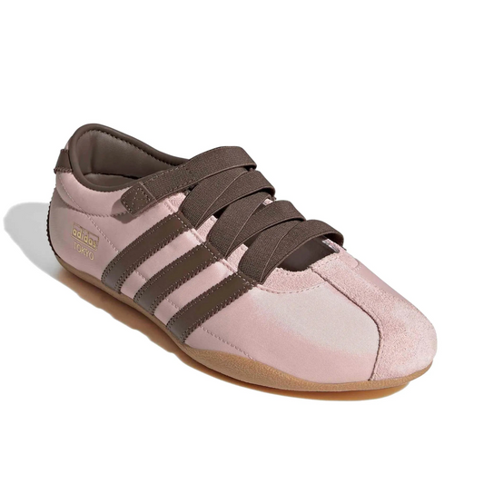Adidas Tokyo Mary Jane Pink Brown ballet flats