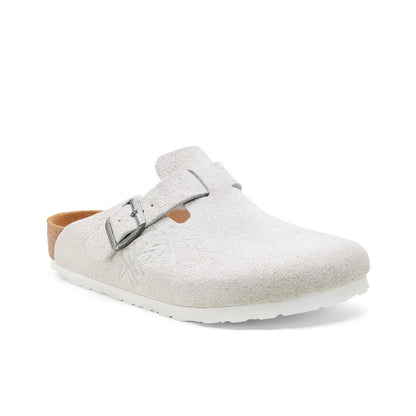 Birkenstock x Stussy Boston Bs Retro White