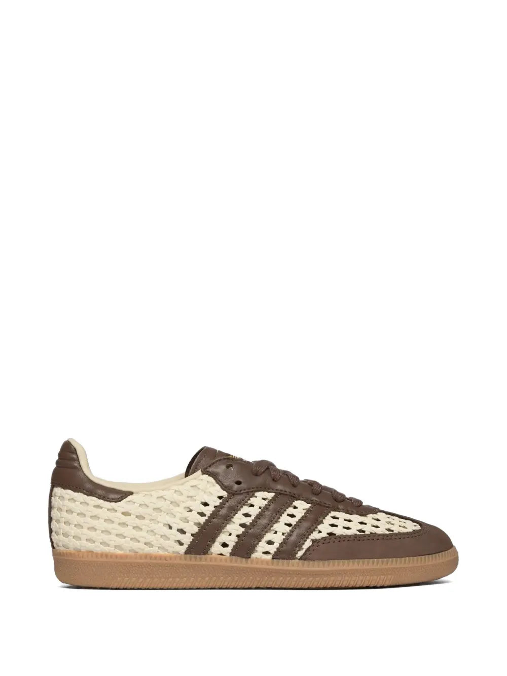 Adidas Samba braided fabric Crochet Brown Sneakers