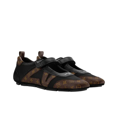 Louis Vuitton LV Sneakerina Mary Jane Black