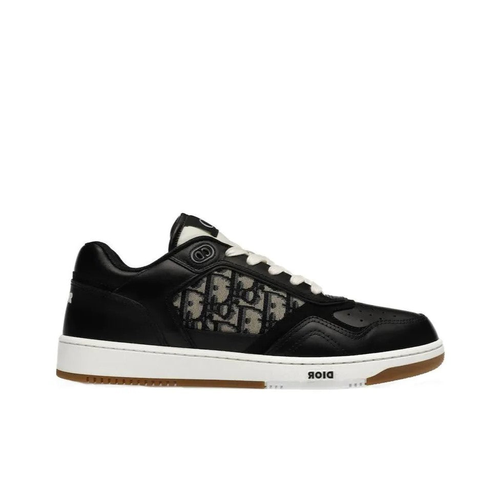 DIOR B27 Black White Sneakers_Unique Store