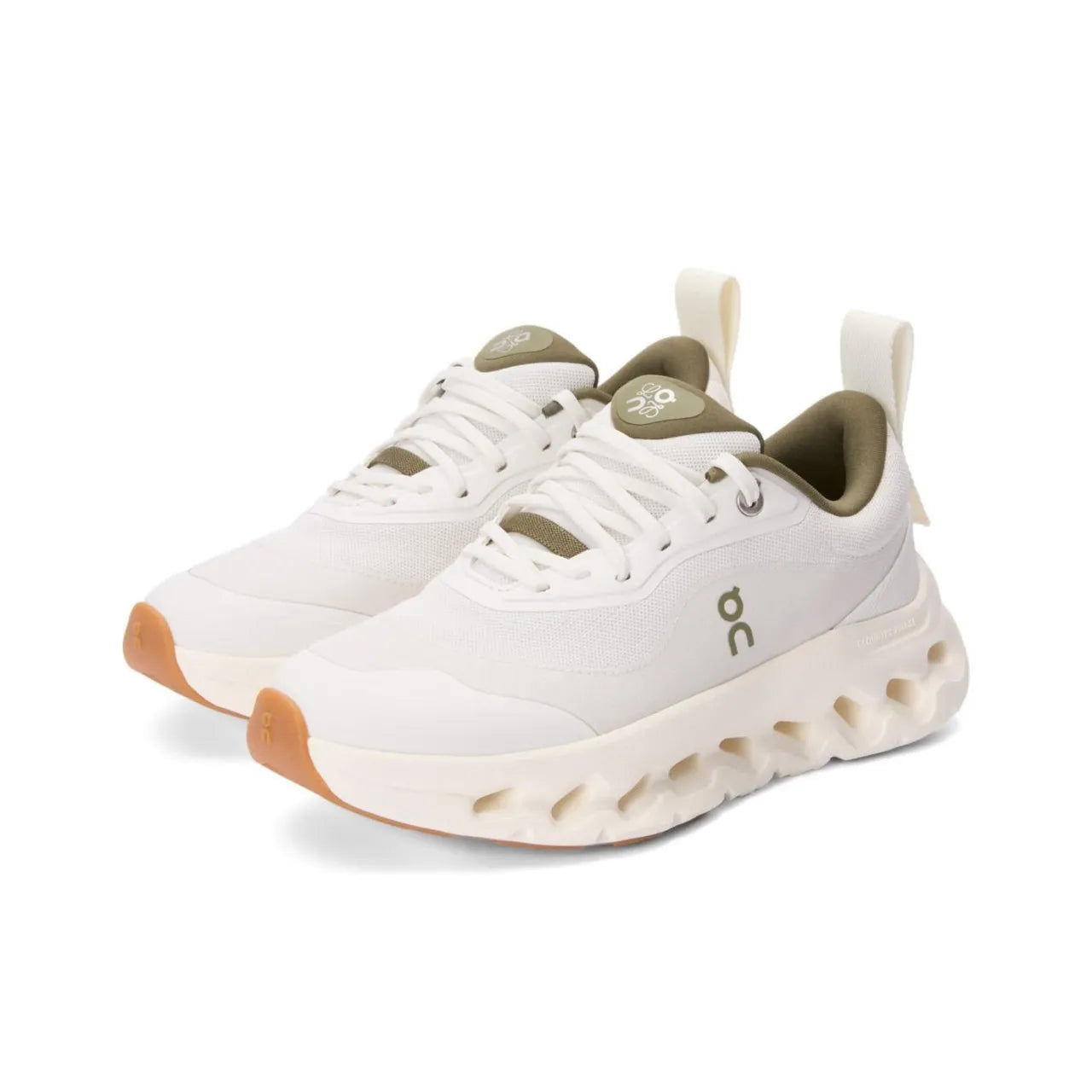 On Running Loewe Cloudtilt White Khaki Sneakers