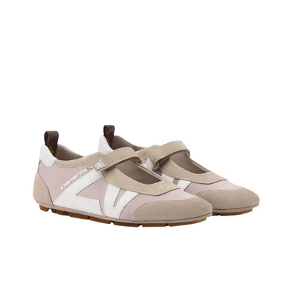 Louis Vuitton LV Sneakerina Mary Jane Beige