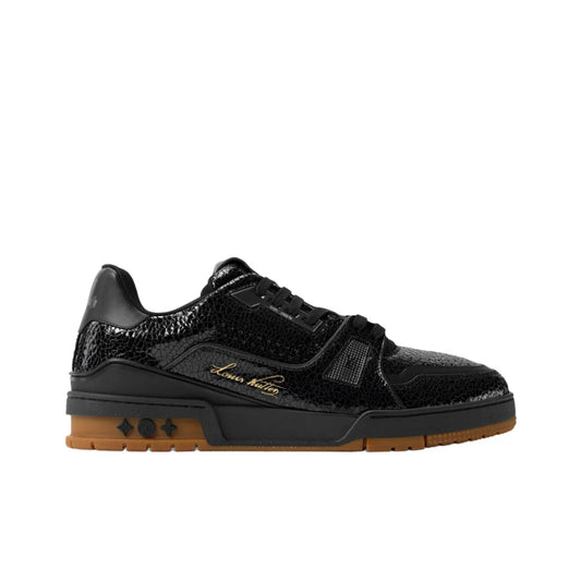Louis Vuitton LV Trainer Denim Noir Sneaker