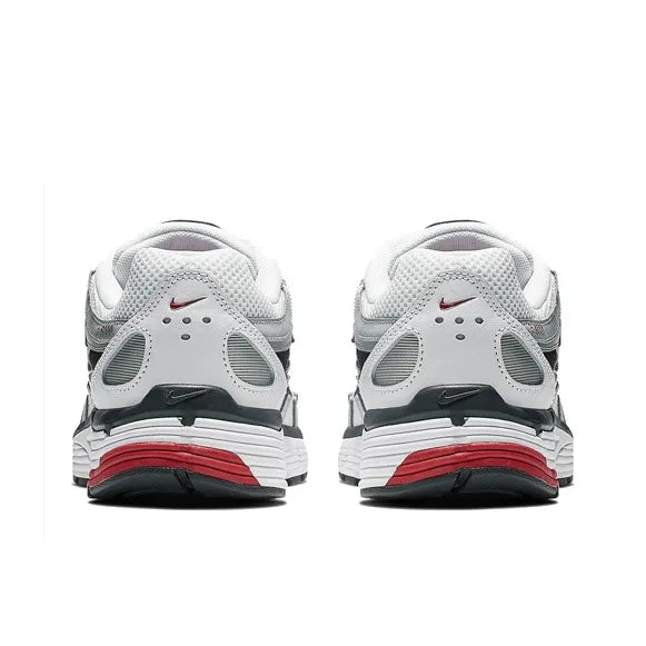 Nike P 6000 Abrasion Resistant White Red Sneakers