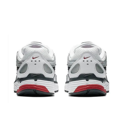 Nike P 6000 Abrasion Resistant White Red Sneakers