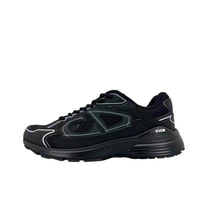 DIOR B30 CD Shoes Mesh Fabric Textile Black Shoes