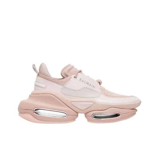 BALMAIN B Bold Sole Pink Sneakers_Unique Store