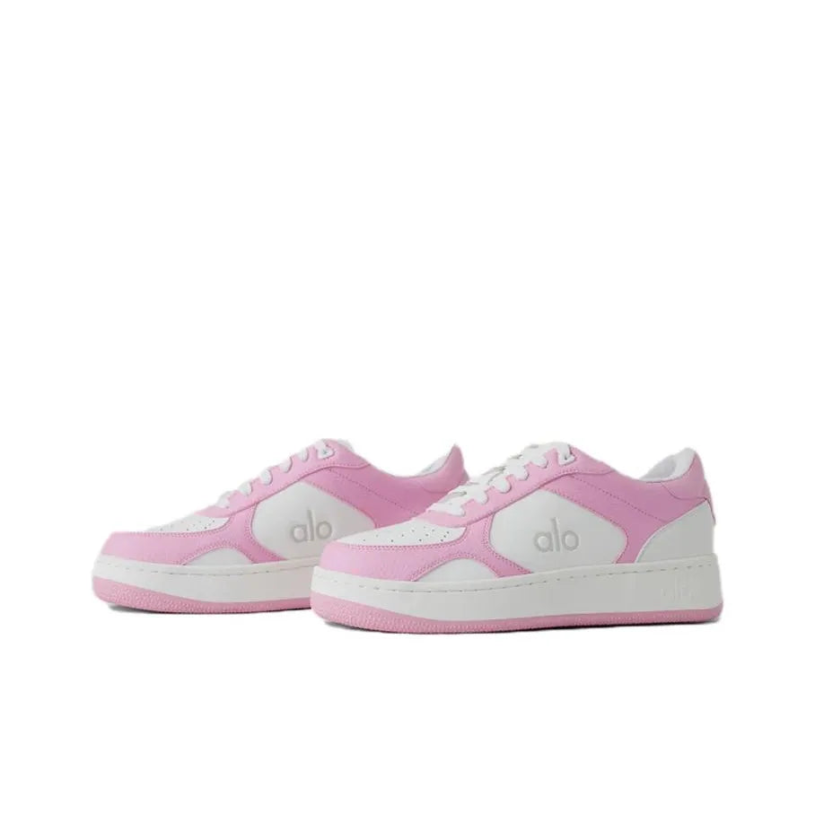 ALO Recovery Mode Pink White Sneaker