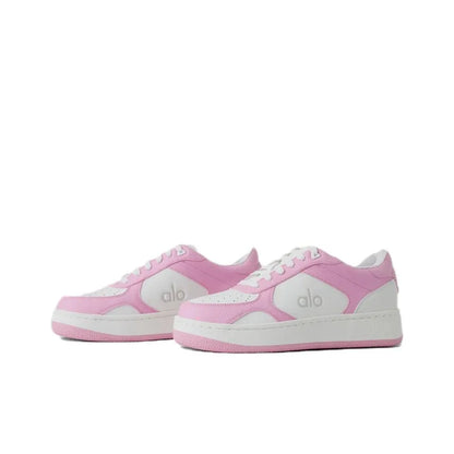 ALO Recovery Mode Pink White Sneaker