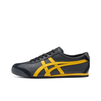 Onitsuka Tiger Mexico 66 Black Yellow Sneakers