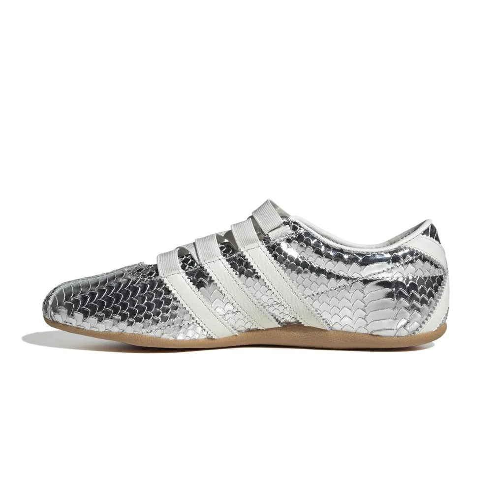 Adidas Tokyo Mary Jane Silver Snake White Sneakers