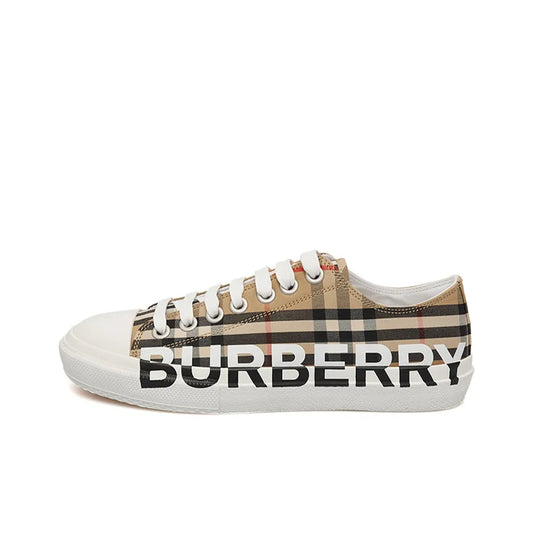 Burberry Vintage Stylish Archival Beige Shoes