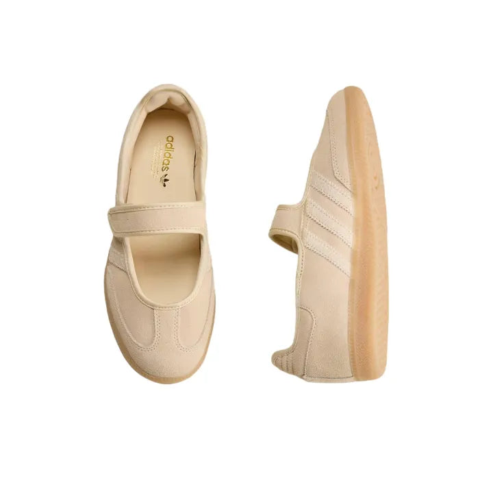 Adidas Samba Mary Jane In Beige Ballet Falts