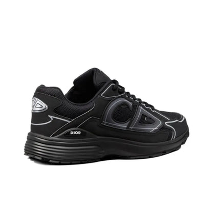 DIOR B30 CD Shoes Mesh Fabric Textile Black Shoes
