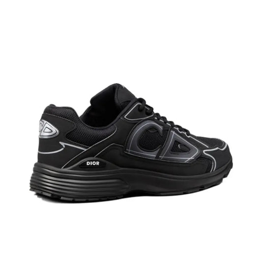 DIOR B30 CD Shoes Mesh Fabric Textile Black Shoes