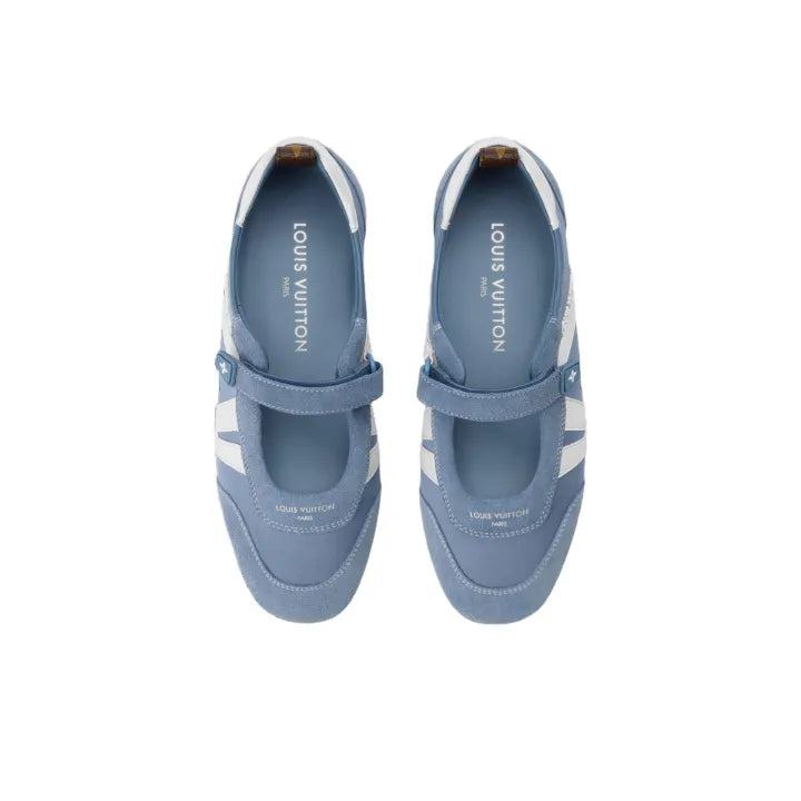Louis Vuitton LV Sneakerina Mary Jane Blue