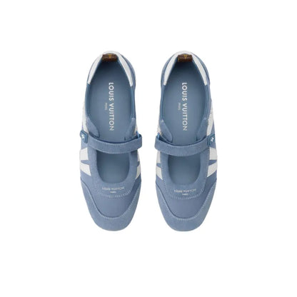Louis Vuitton LV Sneakerina Mary Jane Blue