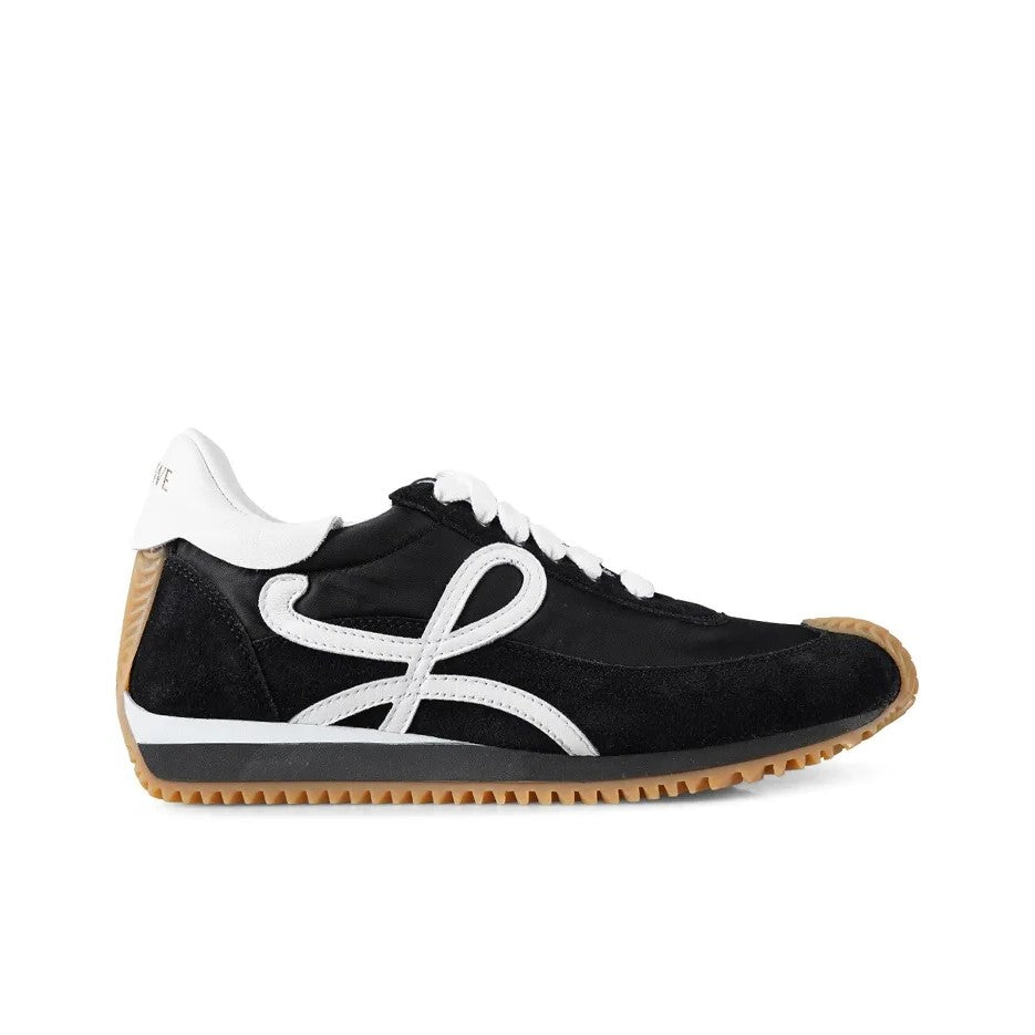LOEWE Flow Runner Black White Athletic sneakers_Unique Store
