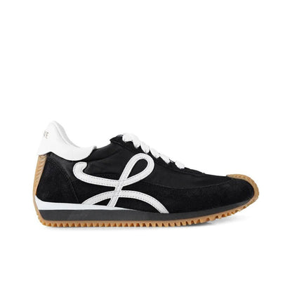 LOEWE Flow Runner Black White Athletic sneakers_Unique Store