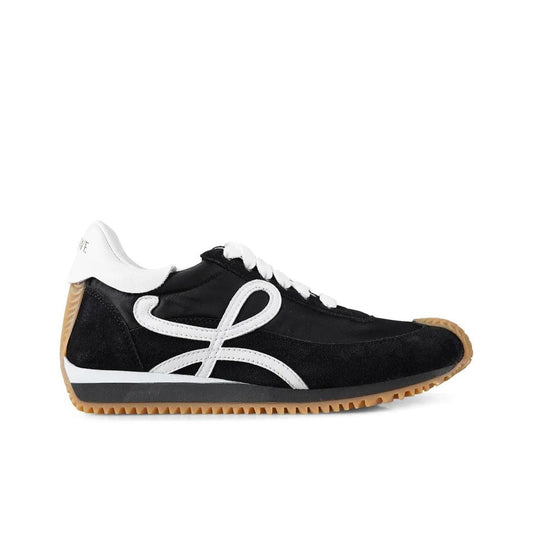 LOEWE Flow Runner Black White Athletic sneakers_Unique Store
