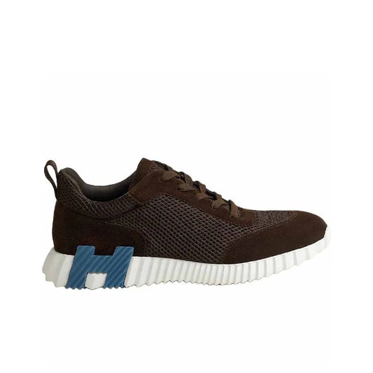 Hermès Bouncing Écorce Blanc Blue Sneakers_Unique Store