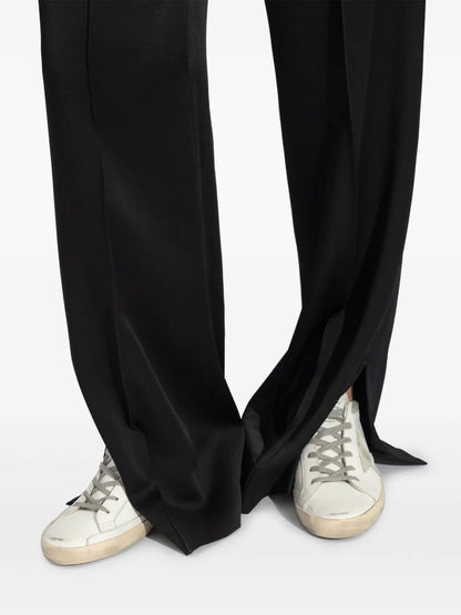 Golden Goose Super-Star in nappa with gray suede star and heel tab