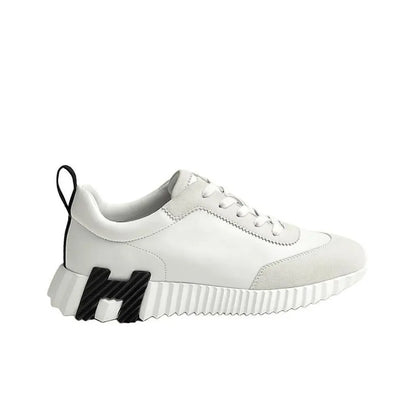 Hermès Bouncing Blanc Noir Sneakers_Unique Store