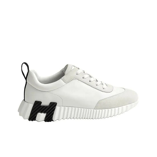 Hermès Bouncing Blanc Noir Sneakers_Unique Store