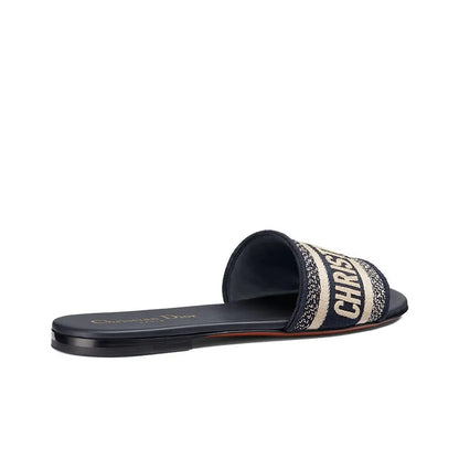 DIOR Dway Navy Blue Slides