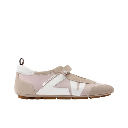 Louis Vuitton LV Sneakerina Mary Jane Beige