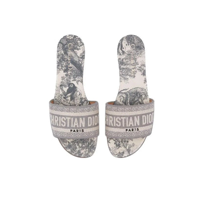 DIOR Dway Gray Slides