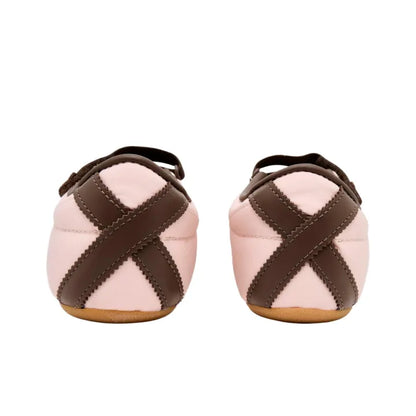 Adidas Tokyo Mary Jane Pink Brown ballet flats