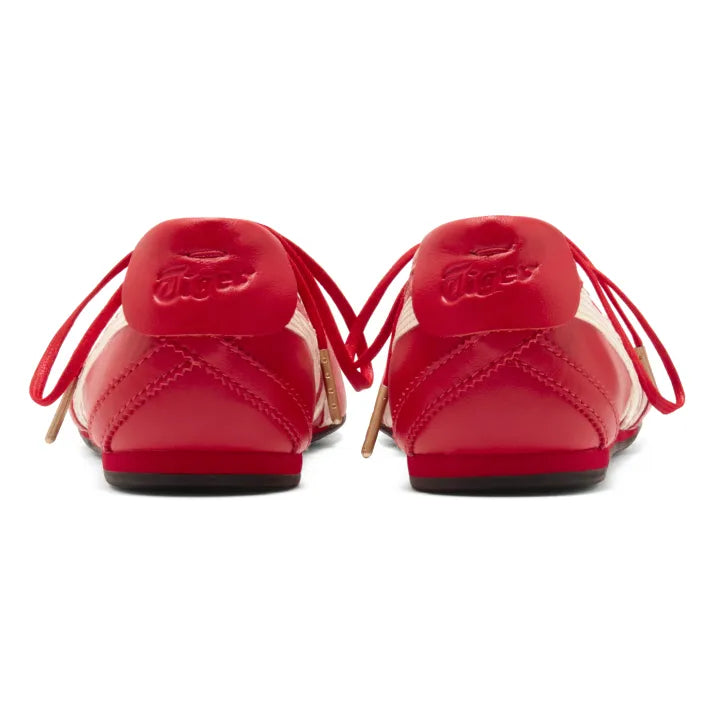 Onitsuka Tiger GYMNARINA Mary Jane Classic Red Cream White