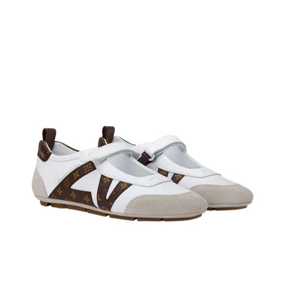 Louis Vuitton LV Sneakerina Mary Jane White