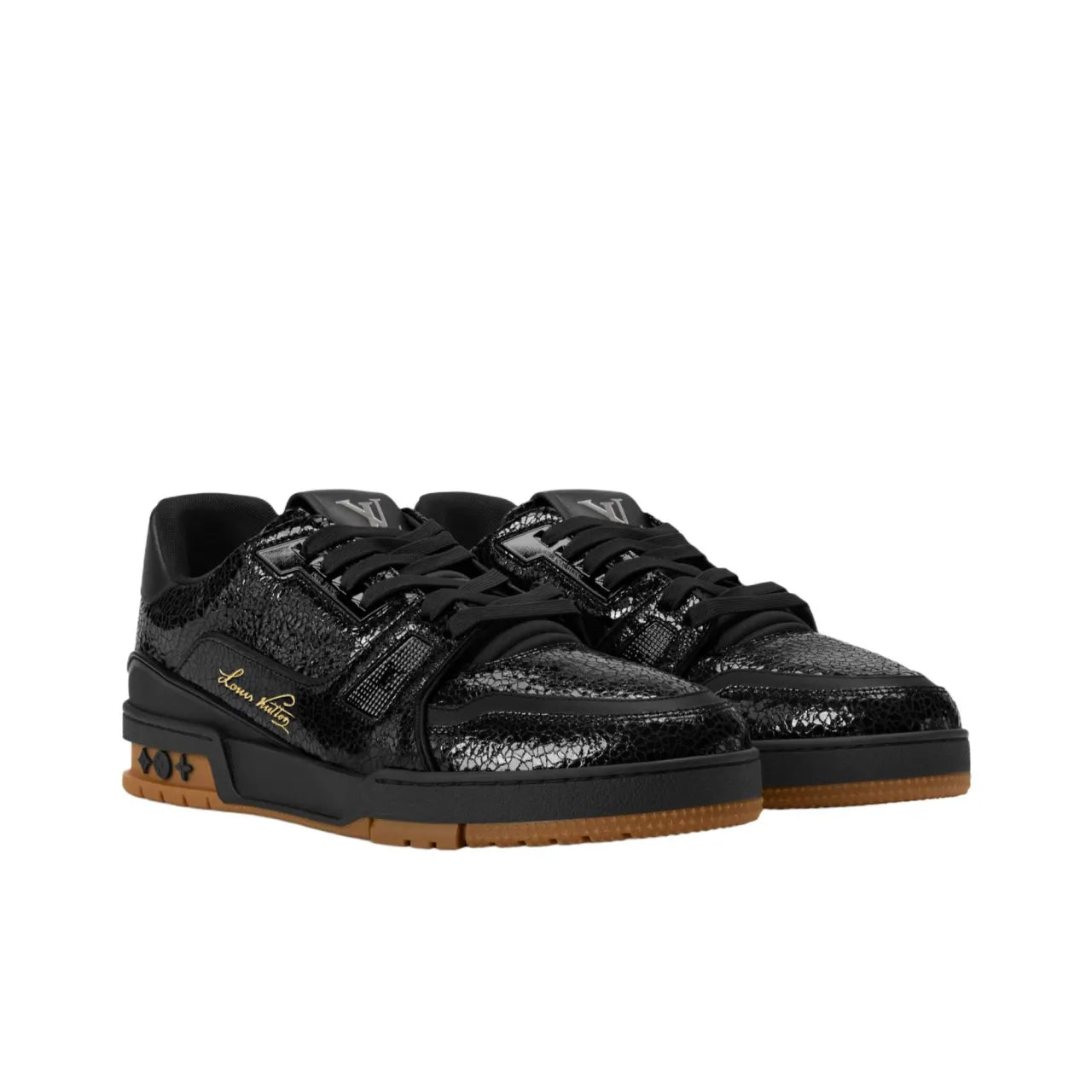 Louis Vuitton LV Trainer Denim Noir Sneaker