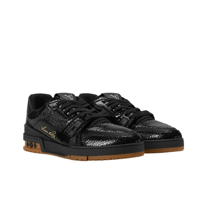 Louis Vuitton LV Trainer Denim Noir Sneaker