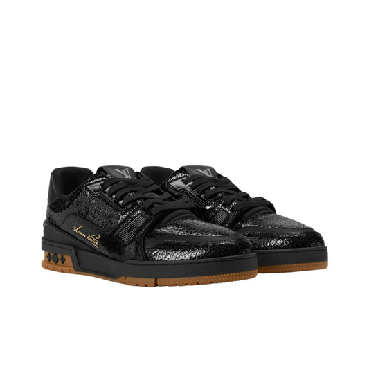 Louis Vuitton LV Trainer Denim Noir Sneaker