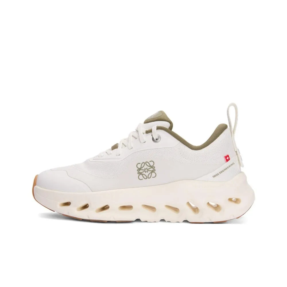 On Running Loewe Cloudtilt White Khaki Sneakers
