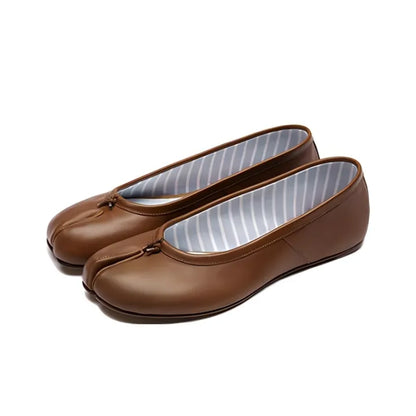 Maison Margiela Tabi Brwon Ballerina Flats