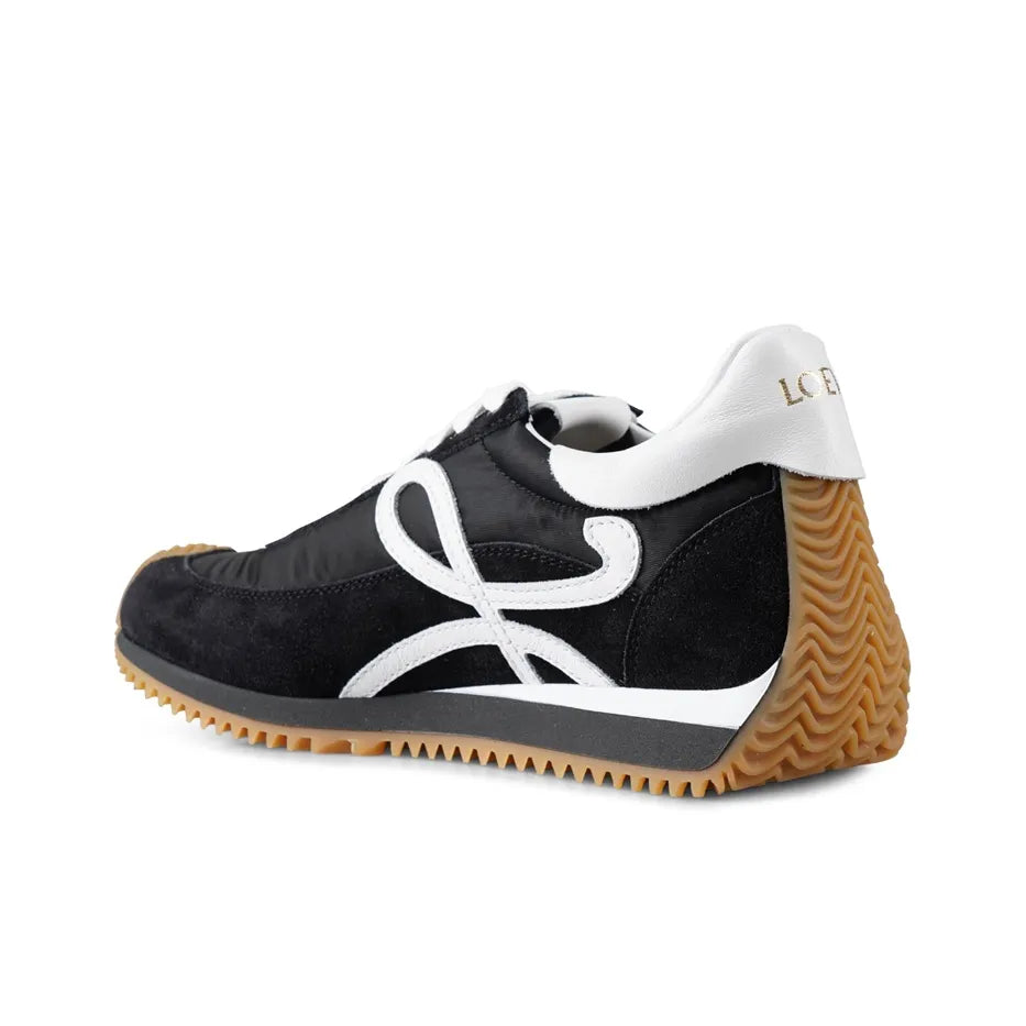 LOEWE Flow Runner Black White Athletic sneakers